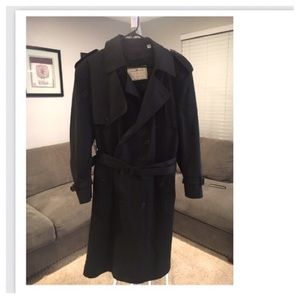 Black Towne from London Fog belted jacket
